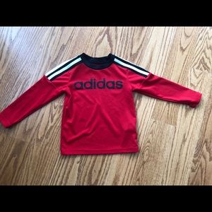 adidas Matching Sets - Toddler Boys Adidas Set - Red - Gently Worn adidas Matching Sets - Toddler Boys Adidas Set - Red - Gently Worn